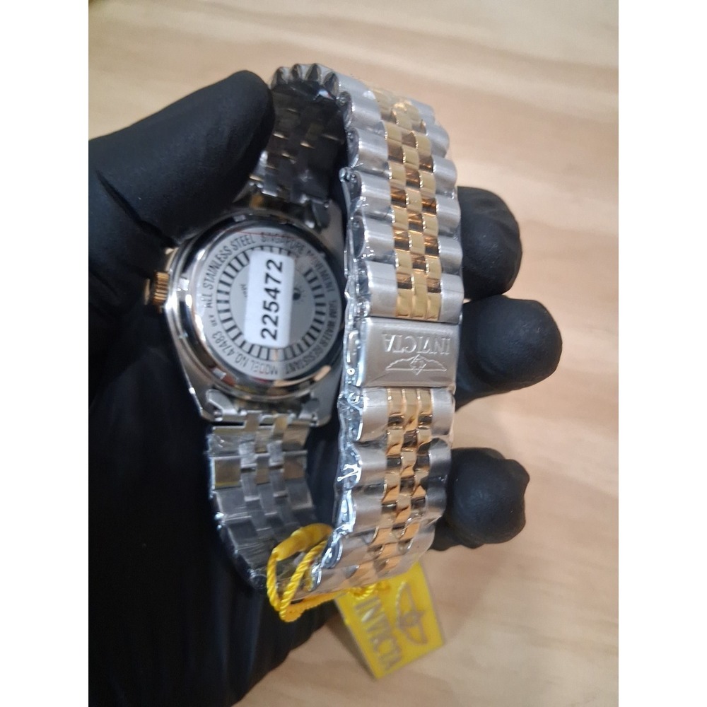 Invicta Men's Watch Specialty Quartz Black Dial Two Tone Steel Bracelet 47483 - Picture 3 of 15